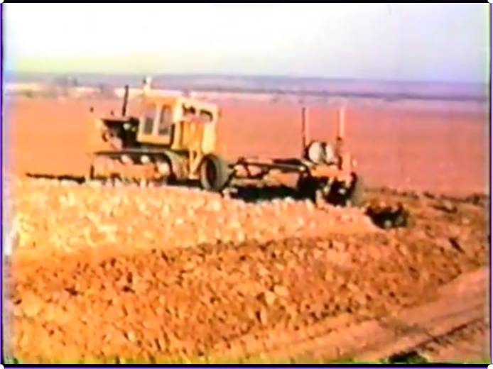 Deep plowing in the Panhandle of Texas