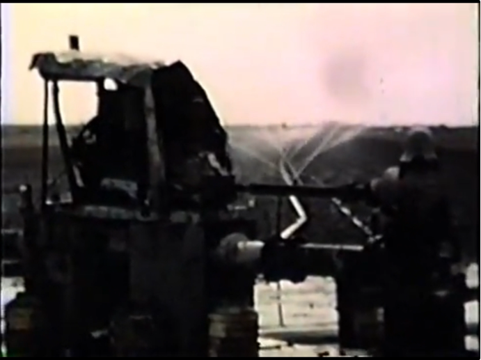 Sprinkler irrigation system, well