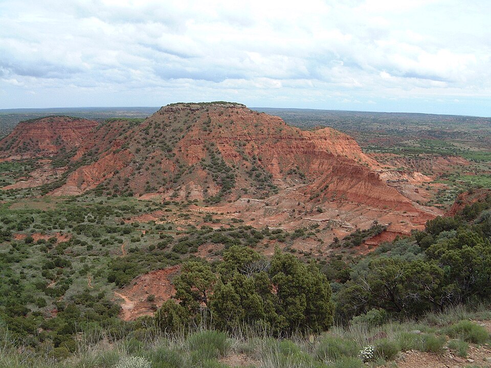 Caprock State Park in the Panhandle of Texas